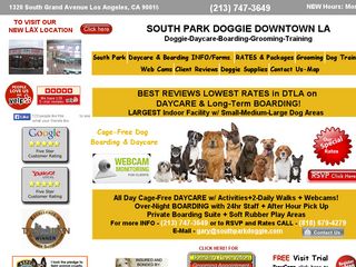 South Park Doggie Daycare Los Angeles