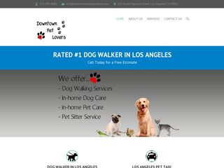 Downtown Pet Lovers Los Angeles